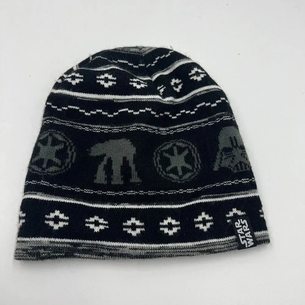 Star Wars Darth Vader AT-AT Empire Christmas Small Cuffed Knit Beanie